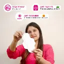 everteen XL Sanitary Pads with Neem & Safflowe back.webp