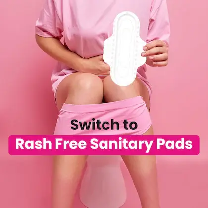 everteen XL Sanitary Pads with Neem & Safflowe label.webp