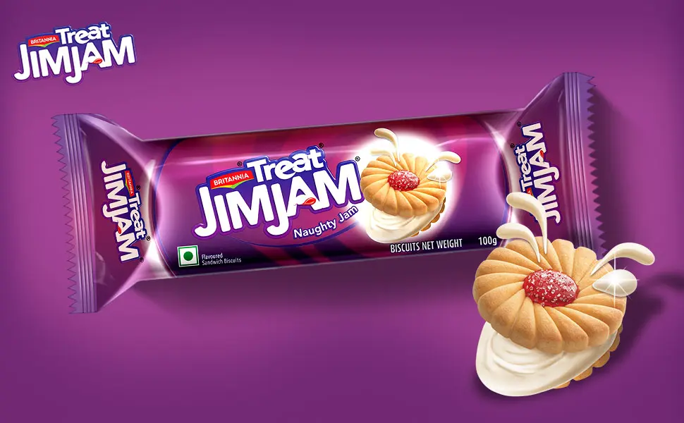 Britannia Treat JimJam Biscuits 100g 1.webp