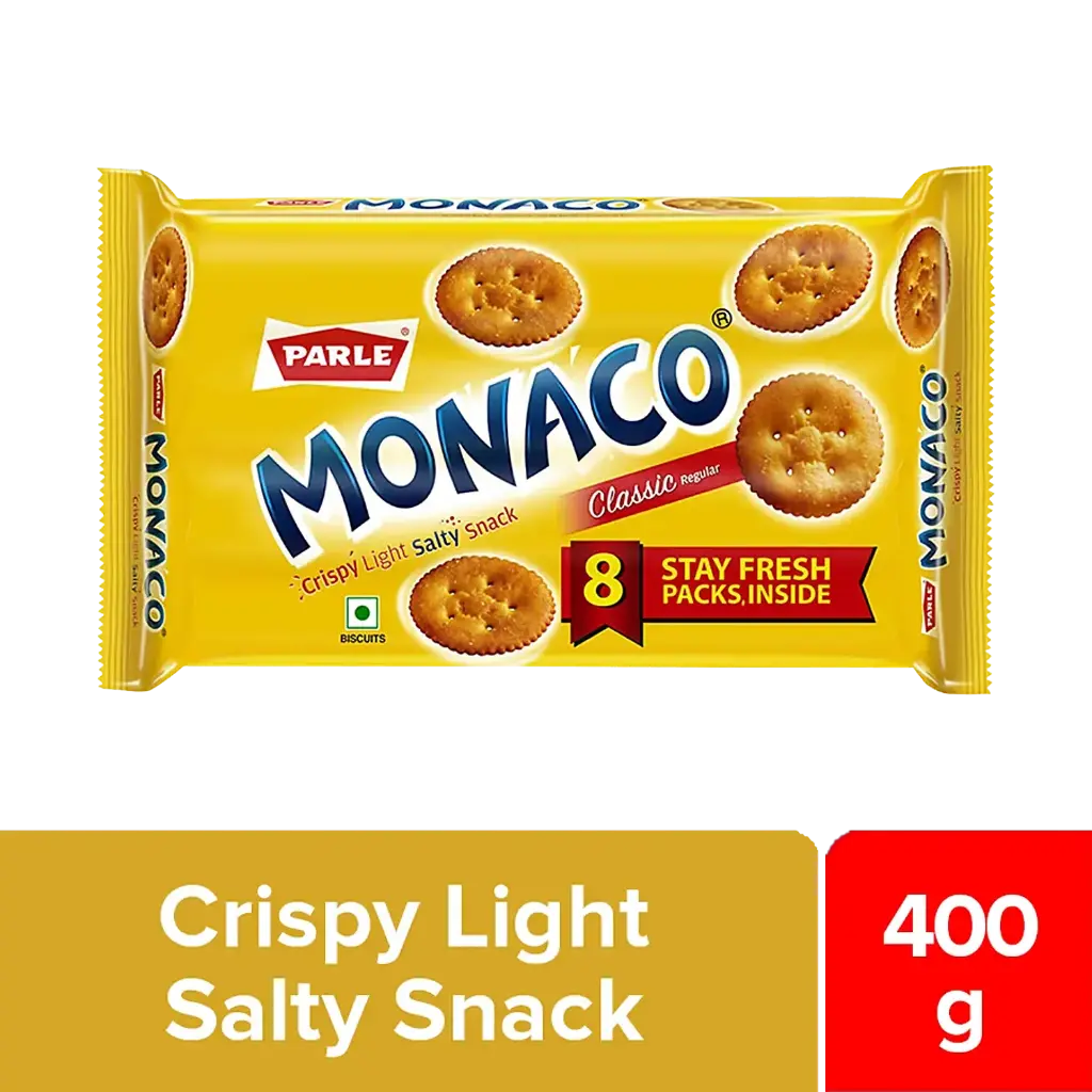 Parle Monaco Regular Biscuits 400g.webp