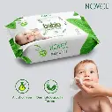 NOVEL Baby Wet Wipes with Alovera extract 72 Sheets with LID2.webp