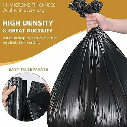 AJAPOR - 120 pcs Garbage Bags (Medium) Size 48 x 56 cm 1.webp