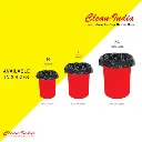 Clean India-120pcs- Garbage Bags (Medium) Size 48 x 56 cm (19x21 Inches)1.webp