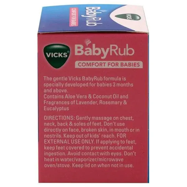 Vicks Aloe Vera and Coconut Oil Baby Rub  left.webp