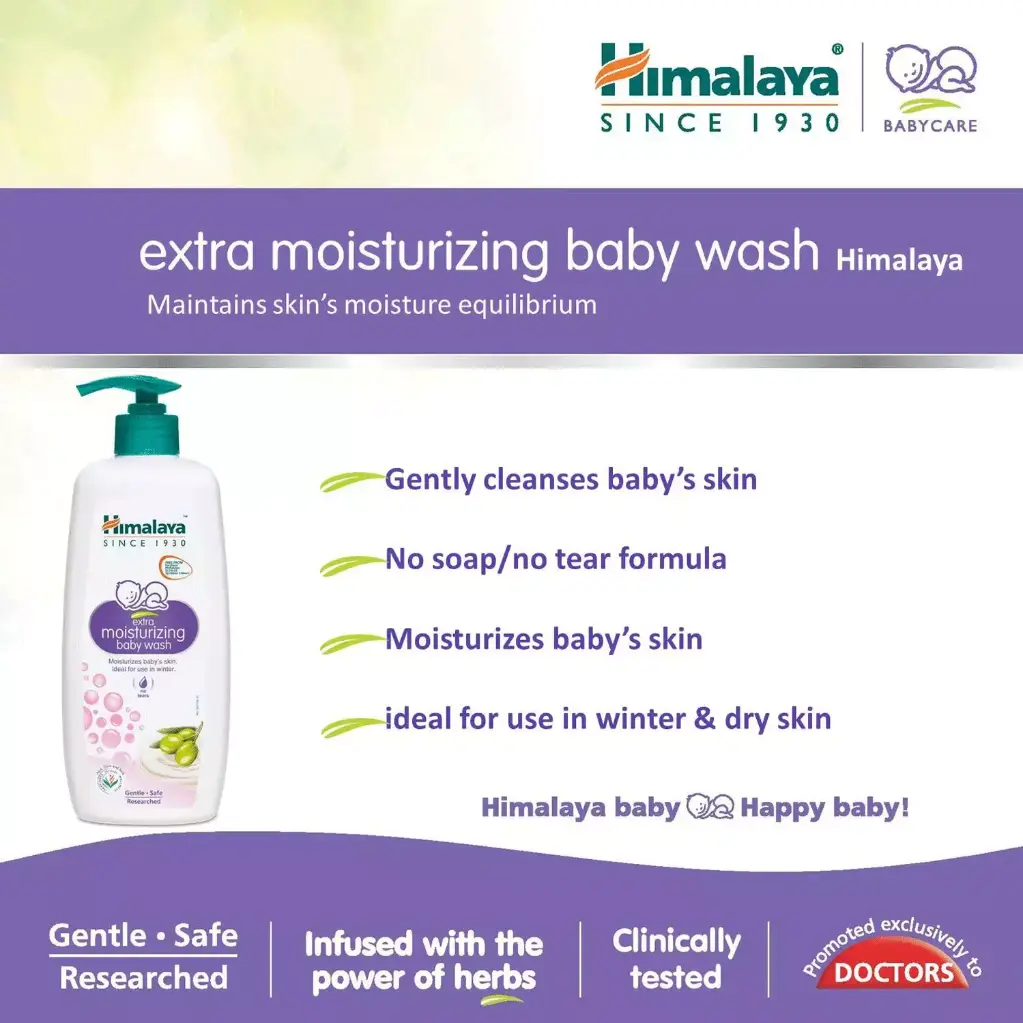 Himalaya Extra Moisturizing Baby Wash 400ml1.webp