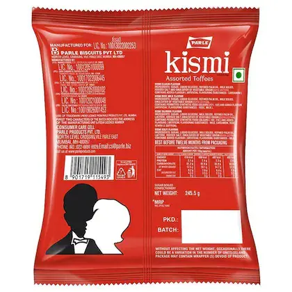 Parle Kismi Assorted Candy back.webp