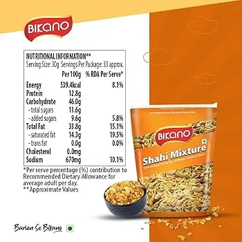 Bikano Shahi Mixture Namkeen back.webp