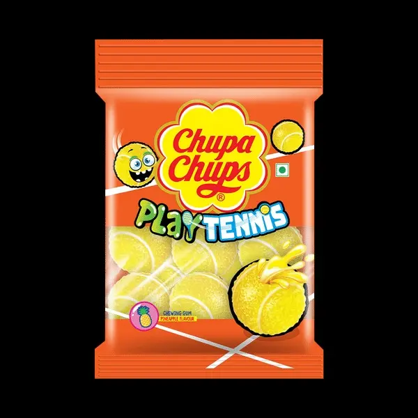 Alpenliebe center fruit tennis ball candy