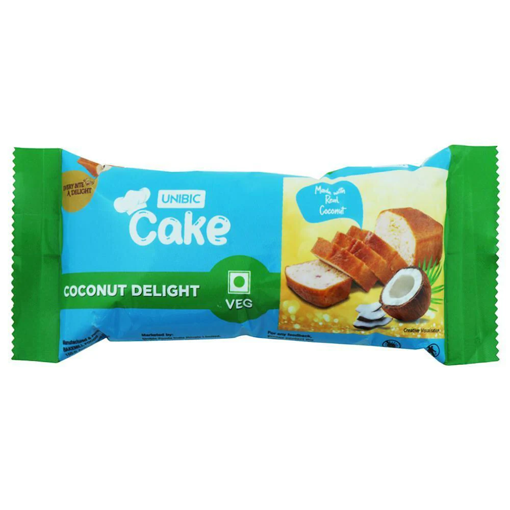  Unibic Coconut Delight Veg Bar Cake