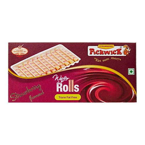 Pickwick Strawberry Wafer roll 