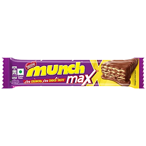 Nestle Munch Max Choco Coated Crunchy Wafer