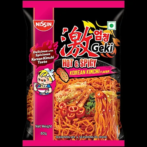 Nissin Hot & Spicy Korean Kimchi Noodles