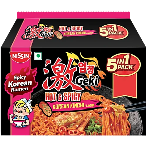 Nissin Hot & Spicy Korean Kimchi Noodles