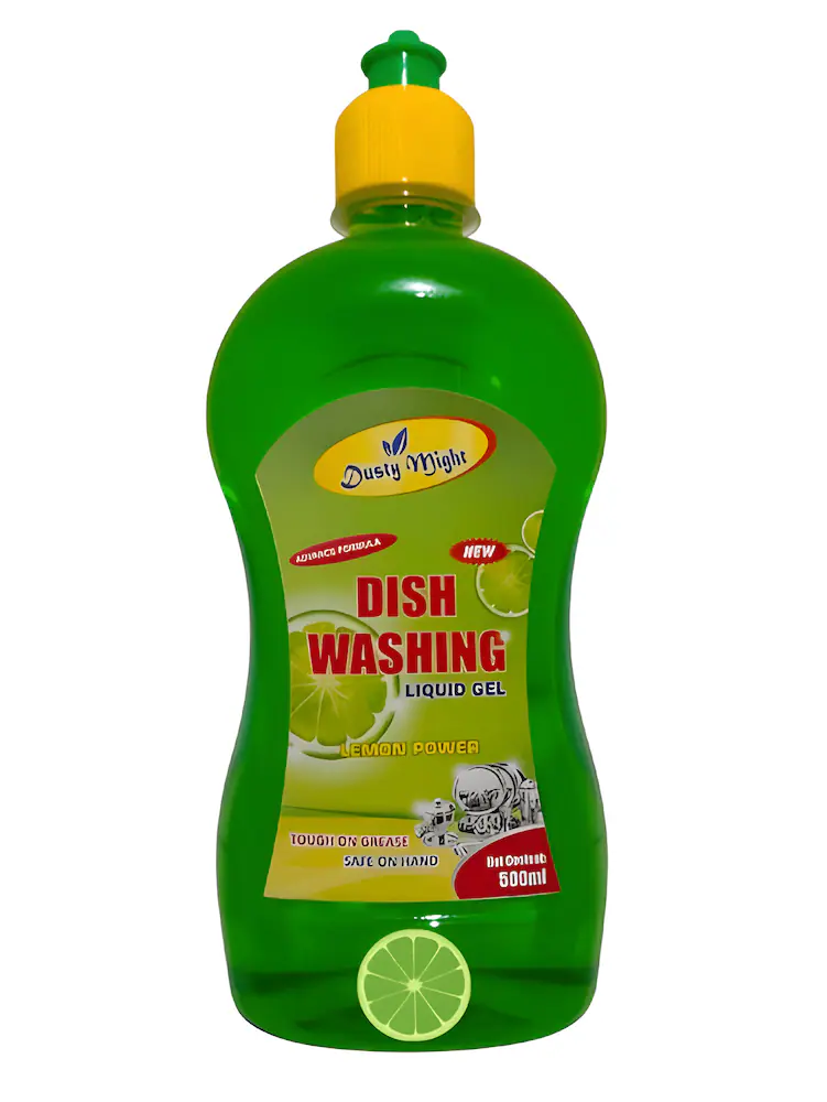 Dusty Might Dishwash Liquid Gel Lemon