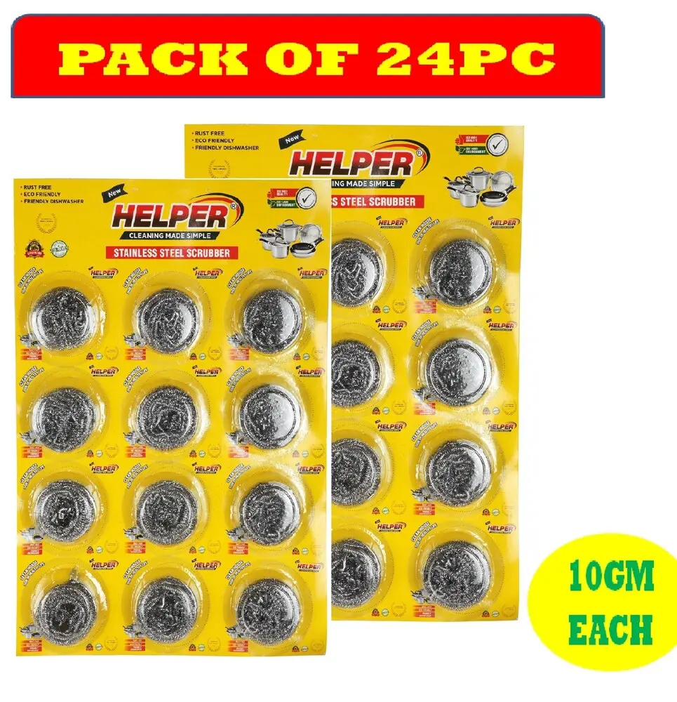 Helper Steel Scrubber