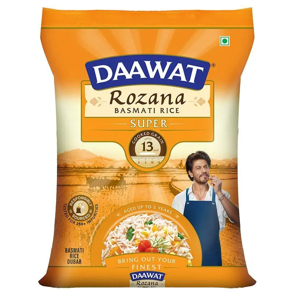 Daawat Rozana Super Basmati Rice / Chawal, 5kg