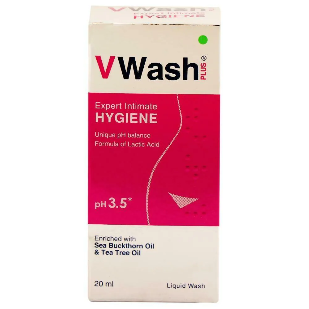 VWash Plus Expert pH 3.5 Intimate Hygiene Wash  