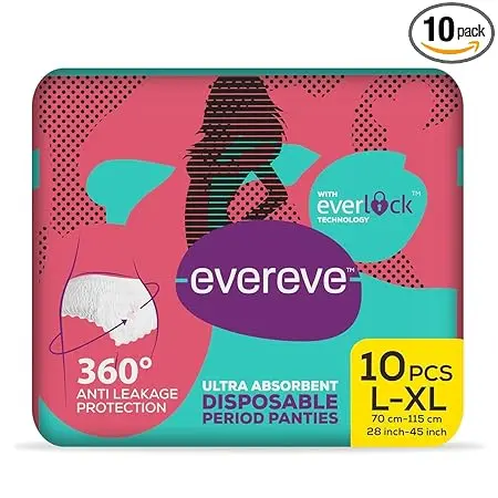 Evereve ultra absorbent disposable period pantie 