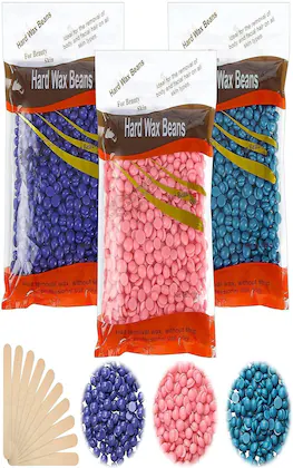 BLUEJACK Hard Wax Beans for Hair Removal
