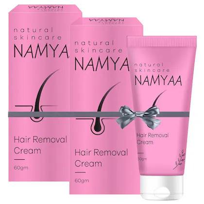 Namyaa Hair Removal Cream for Intimate Skin with After Wax Soothing Serum