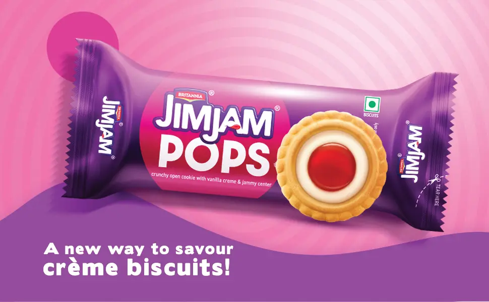Britannia Jim Jam Pops 