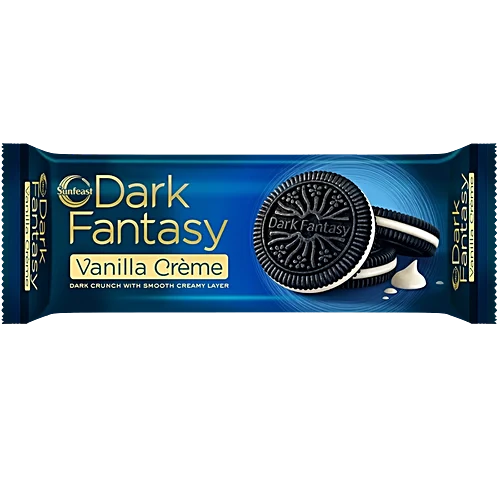 Sunfeast Dark Fantasy Vanilla Cream Biscuit 