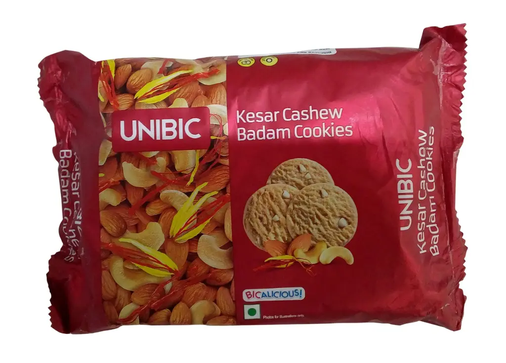 Unibic Kesar Cashew Badam Cookies
