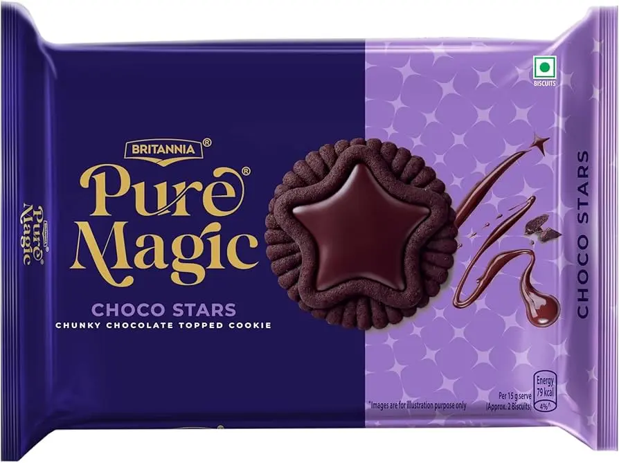 Pure Magic Choco star cookies