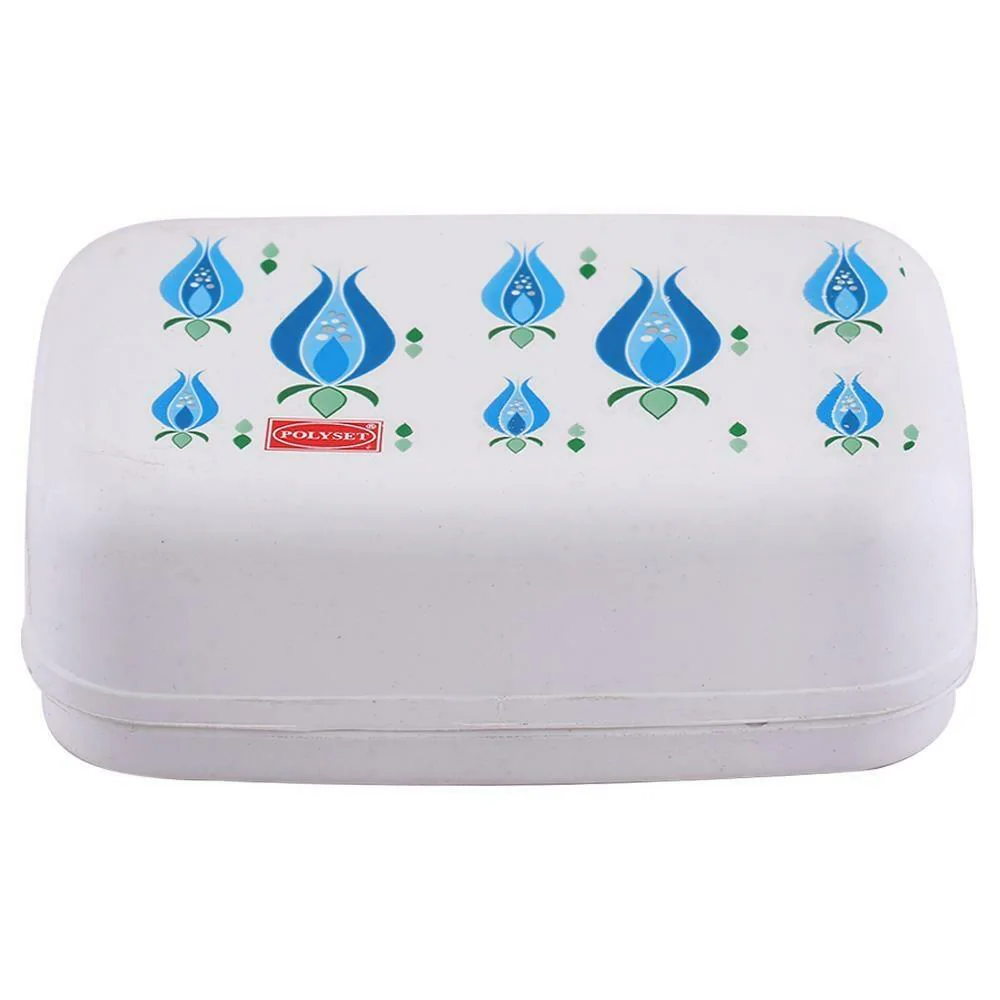 Polyset Flora Printed Plastic Soap Case 