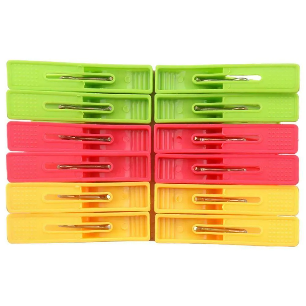 Swastik Platinum Assorted Plastic Cloth Clip  