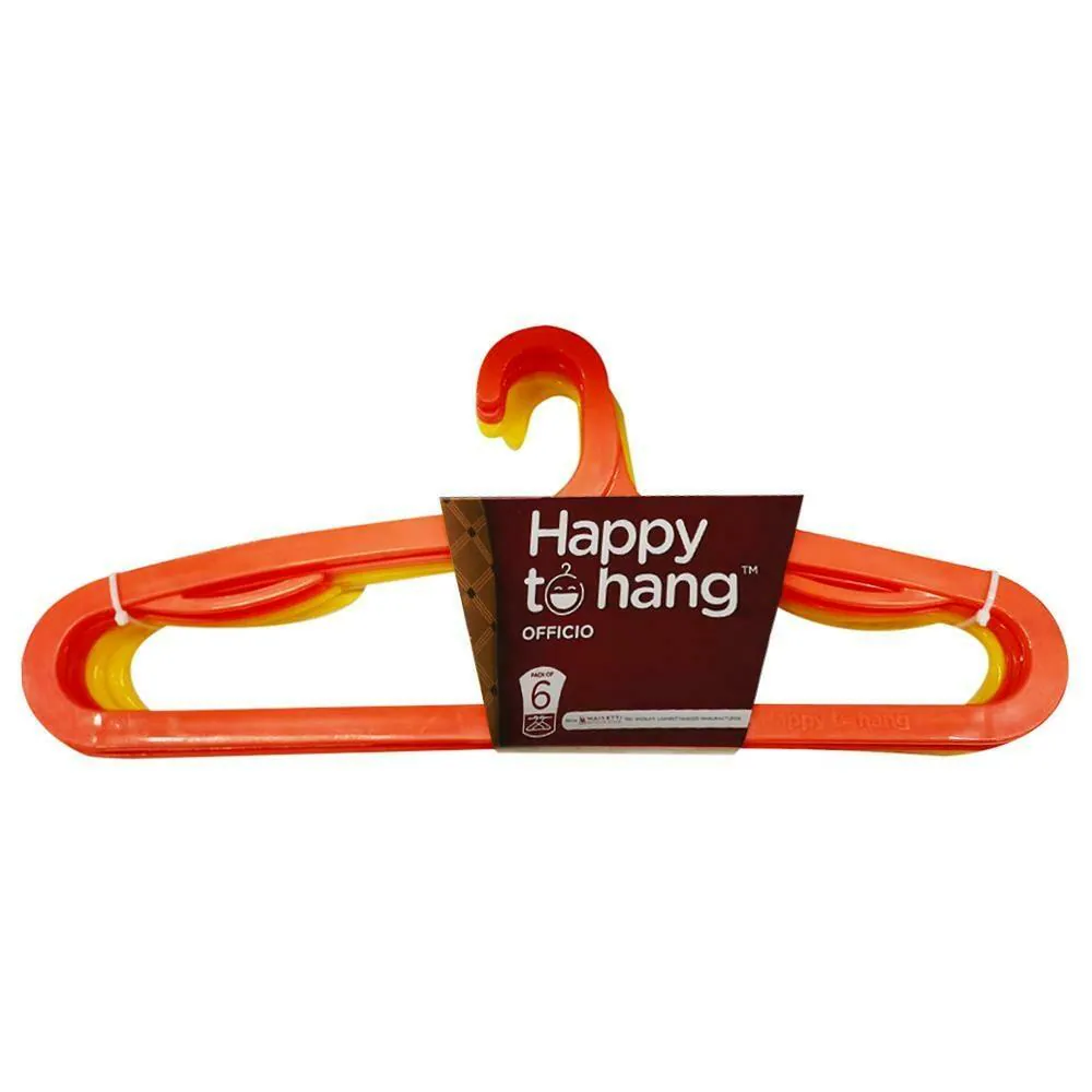 Happy to Hang Officio Assorted Plastic Hanger 