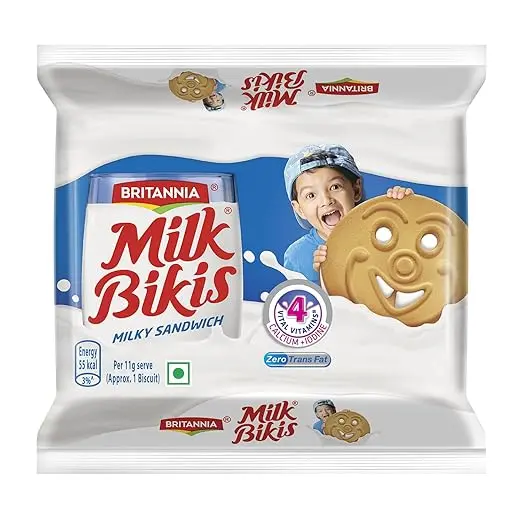 Britannia Milk Bikis Milk Cream Biscuita