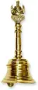 Uapan Gold Brass Pooja Bell 
