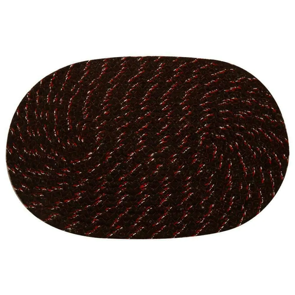 Ulhaas Harley Assorted Oval Cotton Doormat  