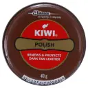 Kiwi Dark Tan Leather Shoe Polish 