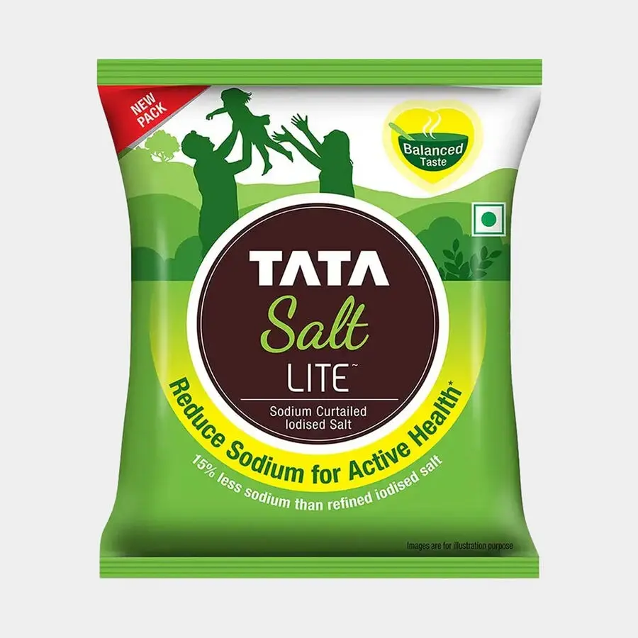 Tata Salt Lite Low Sodium Iodised Salt / Namak