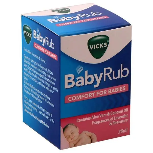 Vicks Aloe Vera and Coconut Oil Baby Rub