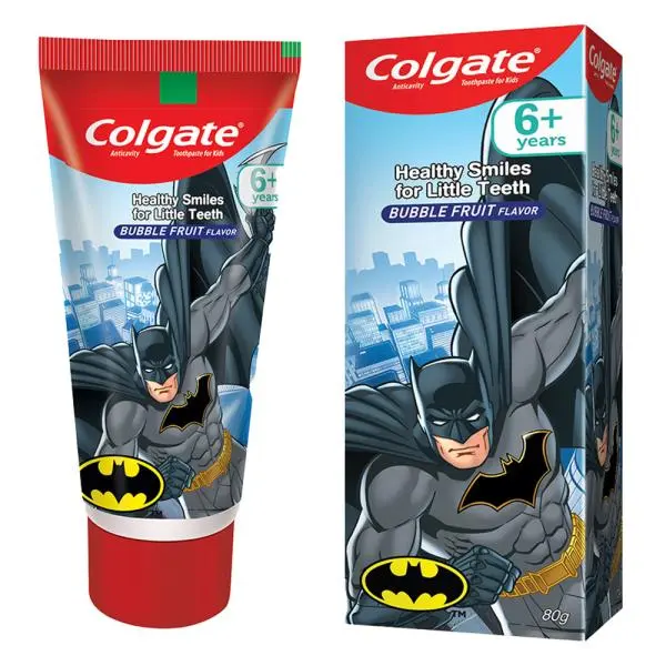 Colgate Batman Bubble Fruit Flavour Kids Toothpaste