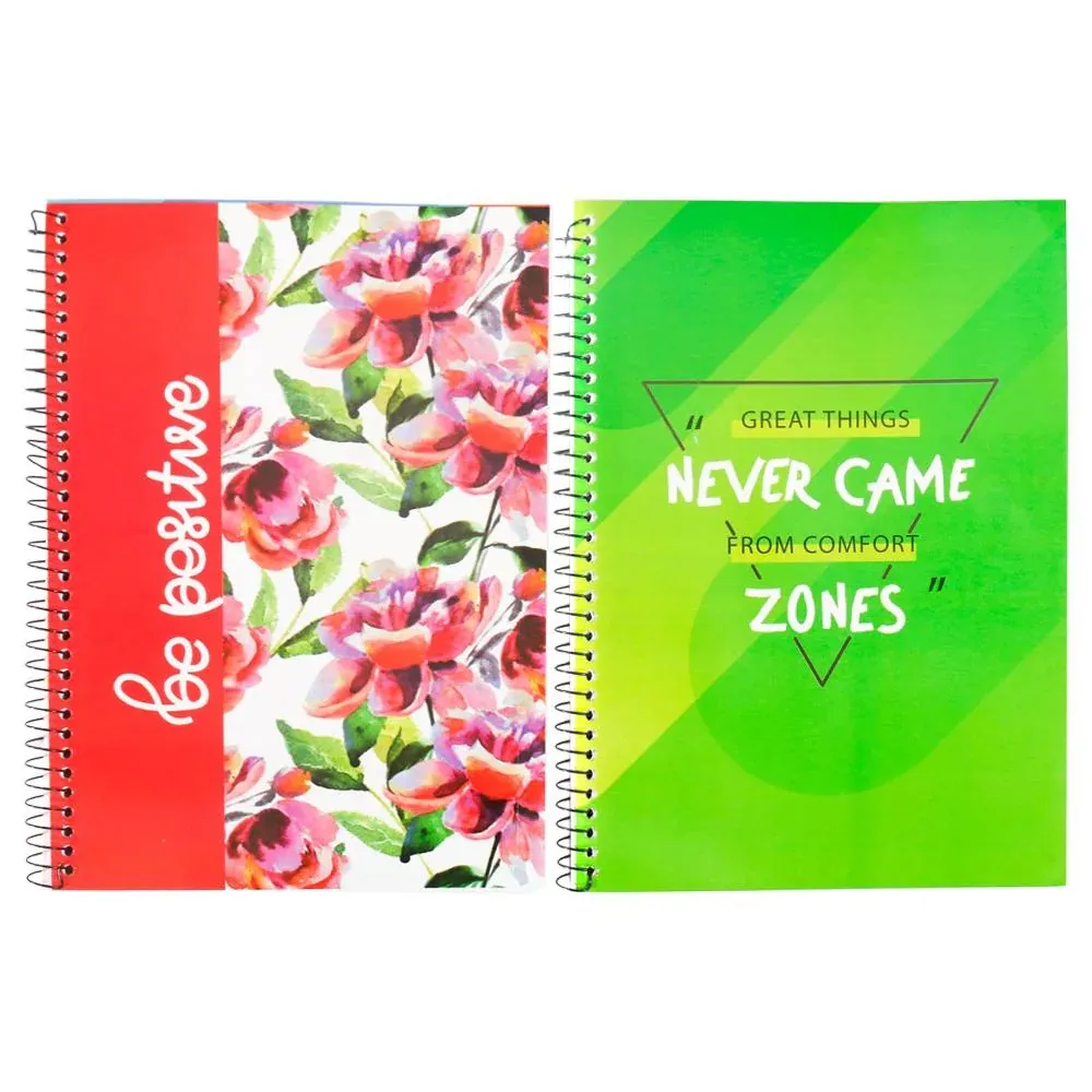 Supremo Single Line Spiral Notebook