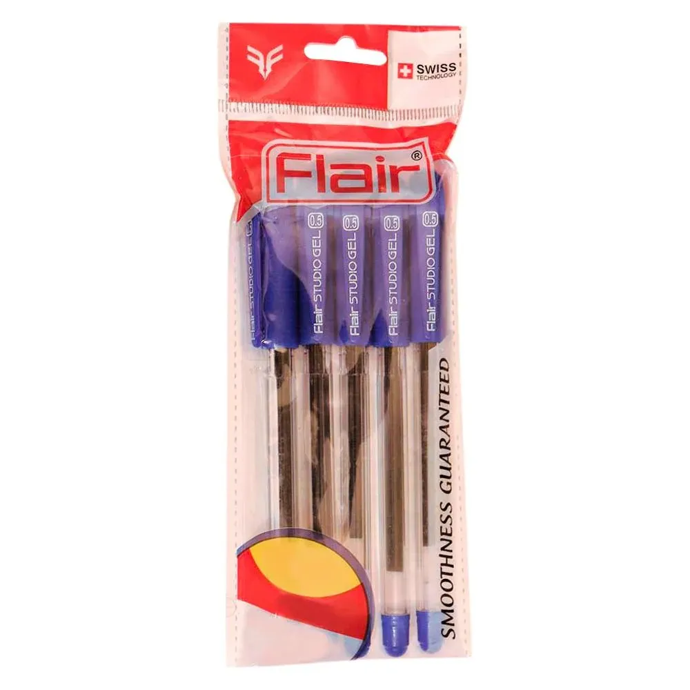 Flair Studio Blue Gel Pen