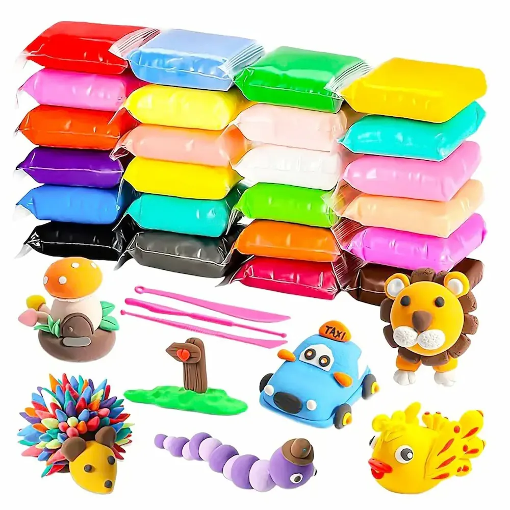 SALUTARY 12 Pcs Air Dry Clay for Kids Creative Art & Crafts