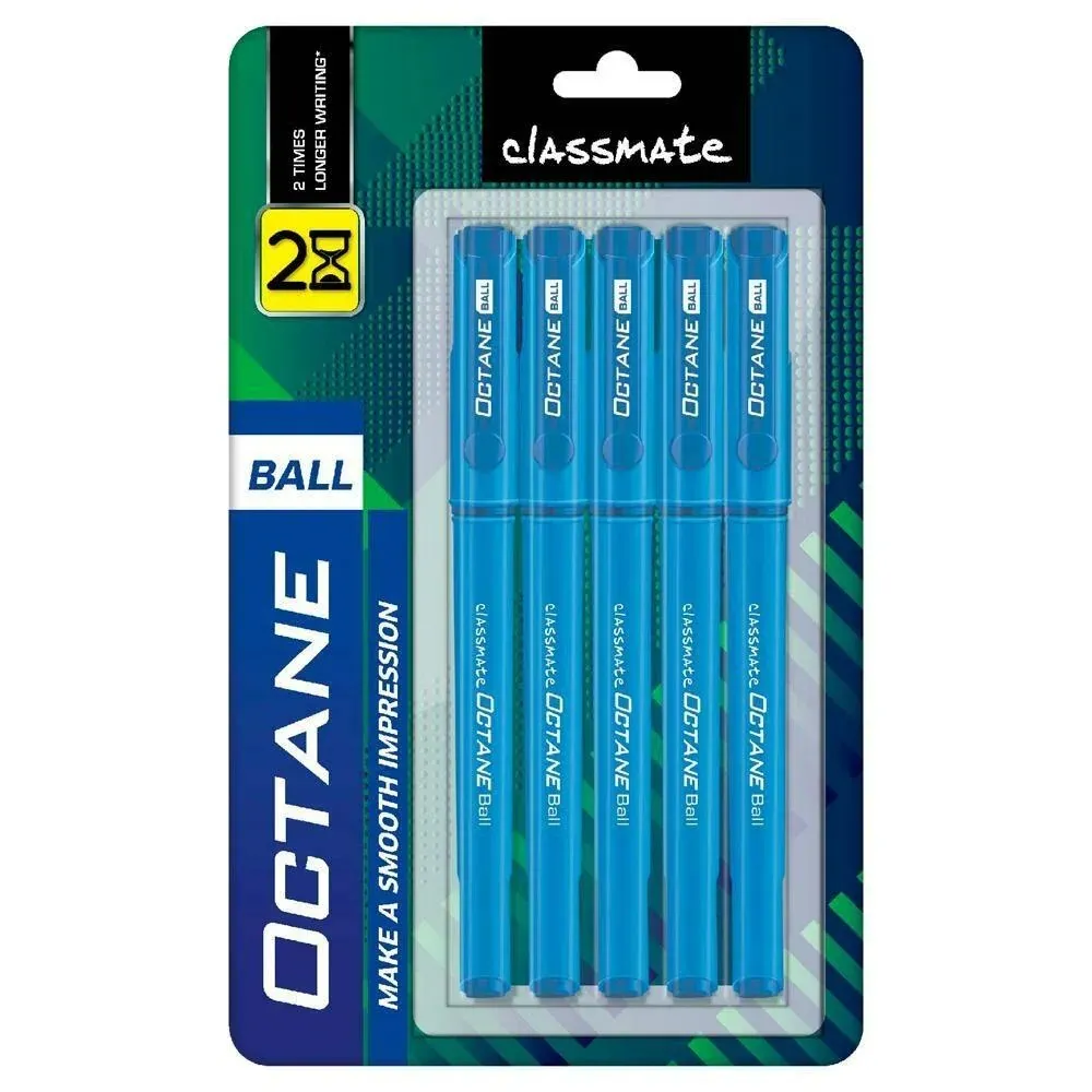 Classmate Octane Blue Ball Pen pack