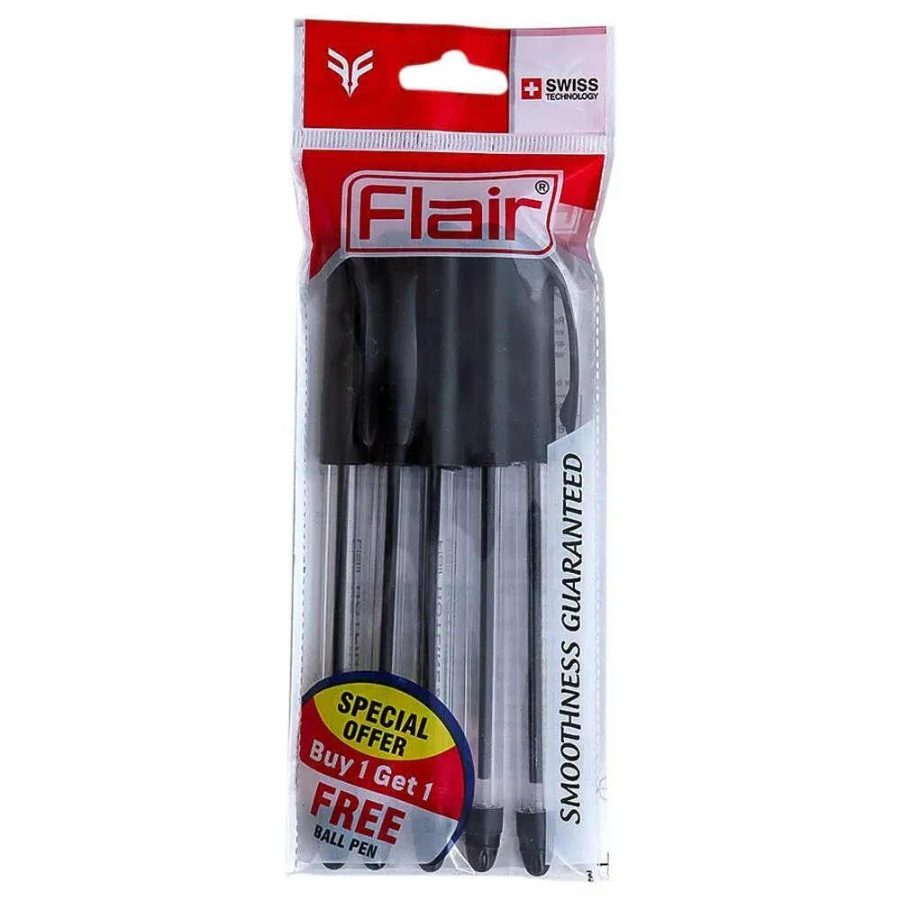 Flair Hotline Swiss Technology Black Ink Ball Pen