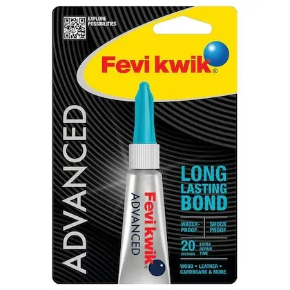 Pidilite Long Lasting Bond Water and Shock Proof Advanced Fevi Kwik Cyanoacrylate Adhesive