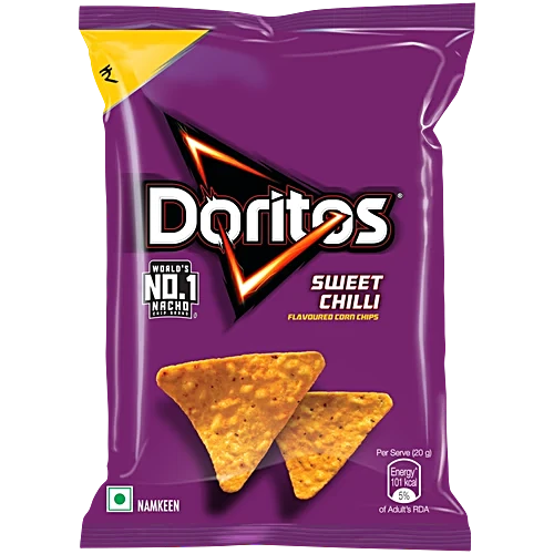 Doritos Sweet Chilli Flavour Nacho Chips